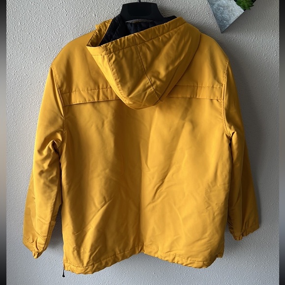 Zara Size XL DNWR Mustard Men’s Pullover Windbreaker Jacket - Picture 7 of 10